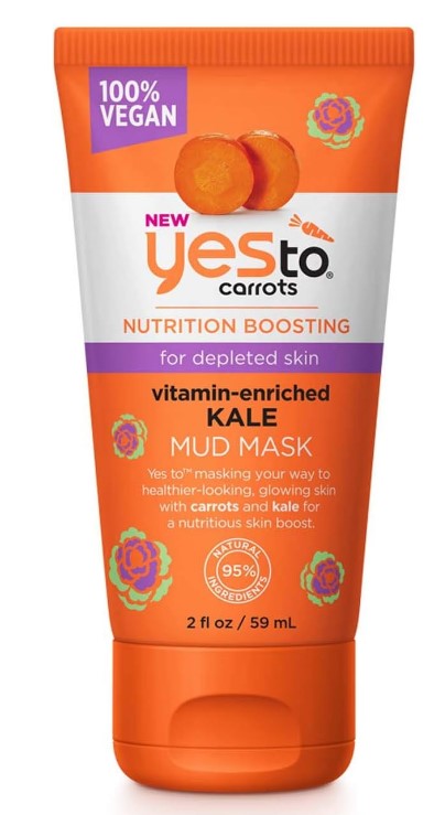 Yes to Carrots Vitamin-enriched Kale Mud Mask 2 Fl Oz