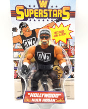 Load image into Gallery viewer, Mattel W Superstars &quot;Hollywood&quot; Hulk Hogan Figure includes nWo Gear
