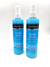Load image into Gallery viewer, Neutrogena HydroBoost Body Spray with Hyaluronic Acid - 2 bottles.
