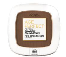 Load image into Gallery viewer, L&#39;Oreal Paris Age Perfect Creamy Powder Foundation, Espresso
