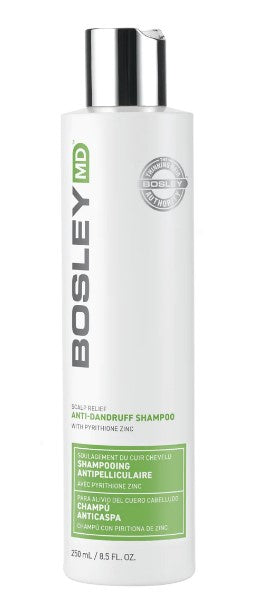 Bosley MD Scalp Relief Anti-dandruff Shampoo with Pyrithione Zinc