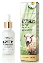 Load image into Gallery viewer, Wild Fern&#39;s New Zealand Lanolin Facial Serum with Royal Jelly and Rosehip oil
