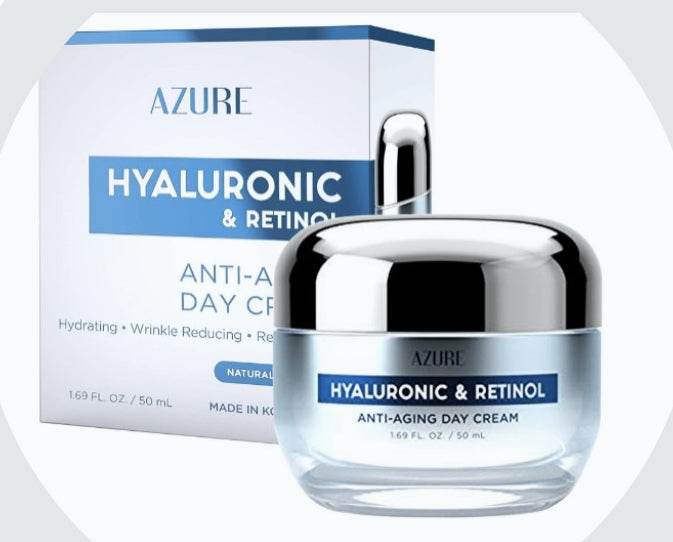 AZURE Hyaluronic and Retinol Anti-Aging Day Cream - 50 ml