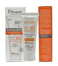 Load image into Gallery viewer, Organic Oil-free, paraben-free, non-greasy Sunscreen SPF 90 PA+++
