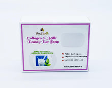 Load image into Gallery viewer, Collagen &amp; Milk Whitening Bar Soap
