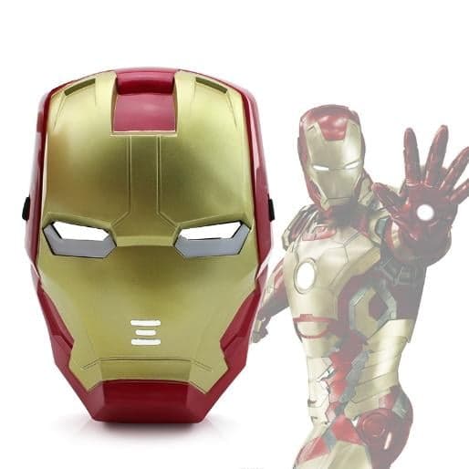 Kids Iron Man mask with glowing effect