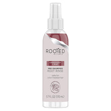 Load image into Gallery viewer, Rooted Rituals Pre-Shampoo Root Rinse with Ginger Root + mint
