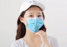 Load image into Gallery viewer, Individually wrapped Hospital Face Mask - 50 pcs
