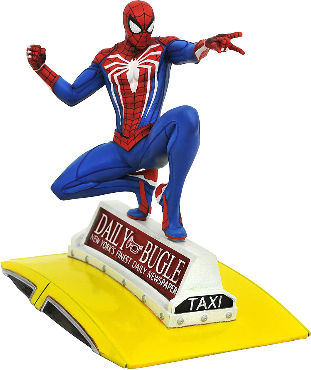 Marvel Gallery: 9-inch Multi-color Spider-Man on Taxi (Playstation 4 Version) PVC Figure